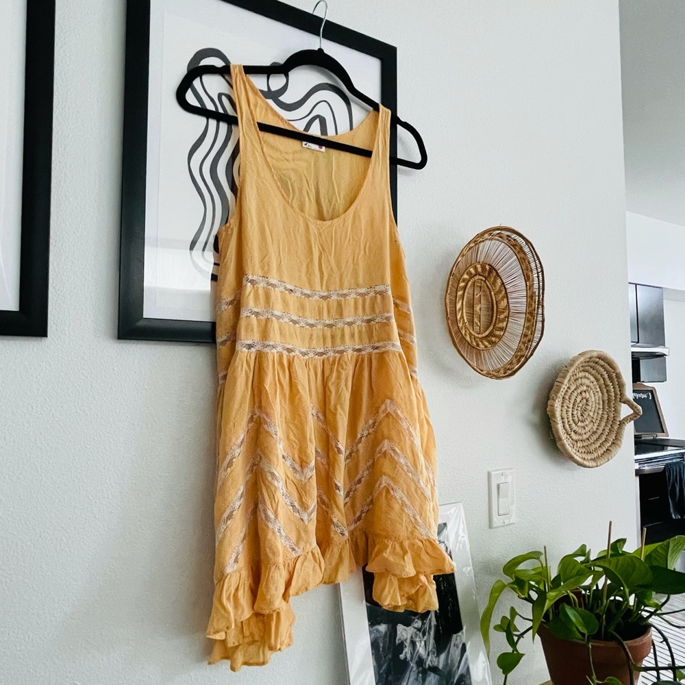 Free People Voile Trapeze Dress